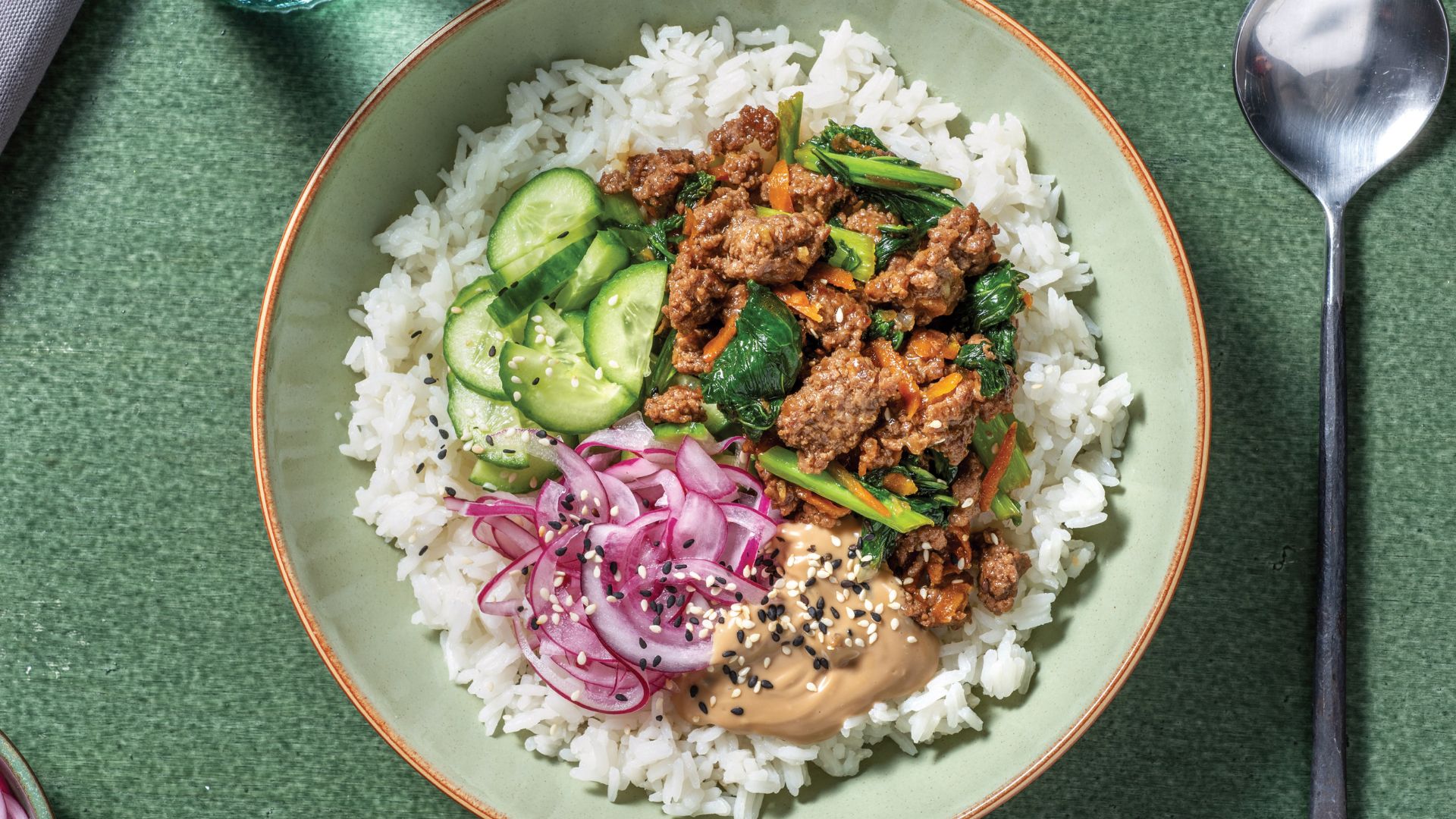 Crispy Salmon Rice Bowl