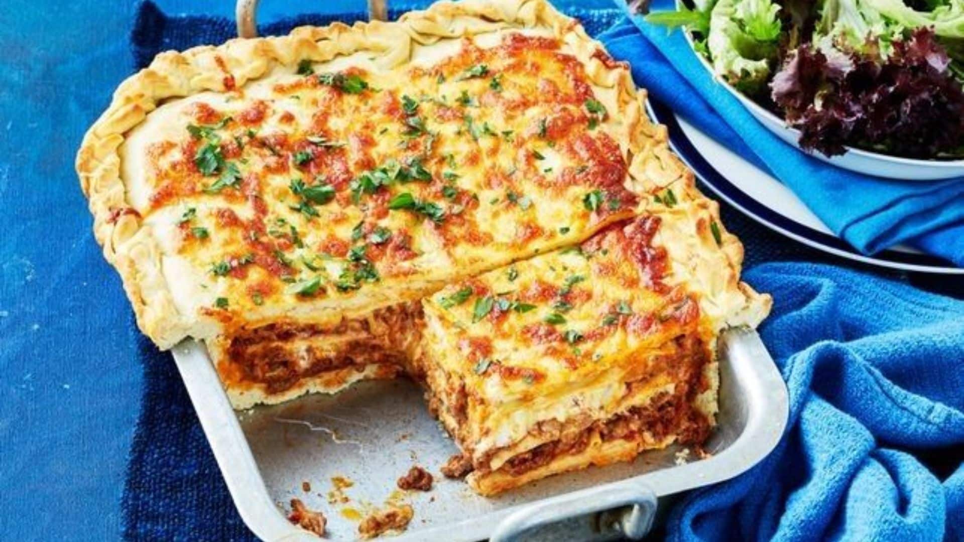 Irresistible Lasagna Garlic Bread