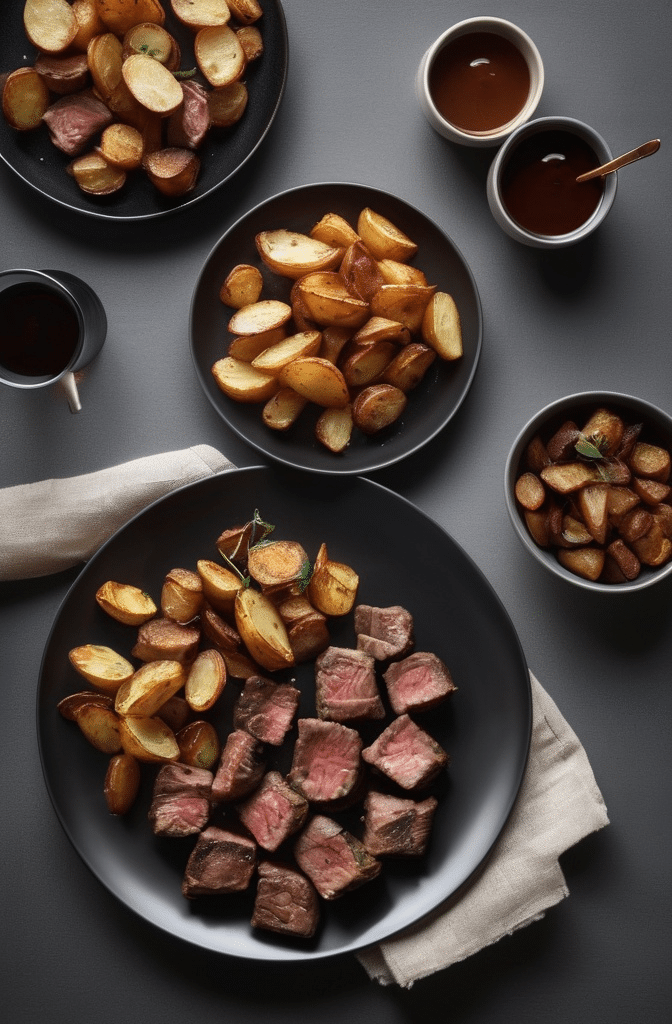 High-Protein Steak Bites with Crispy Potatoes: Quick & Tasty Dinner That Packs a Punch!