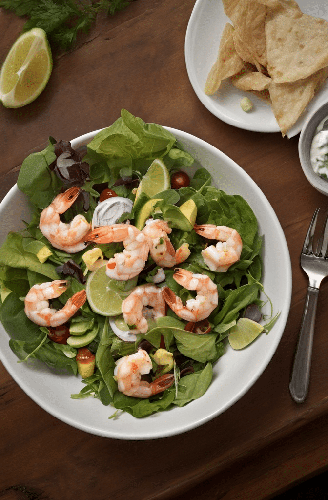 TEQUILA LIME SHRIMP SALAD