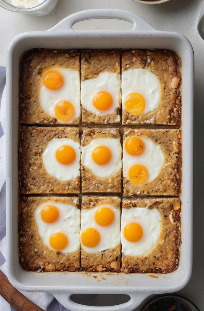 High-Protein Cottage Cheese & Egg Breakfast Bars