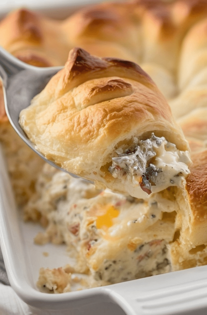 Crescent Roll Breakfast Casserole