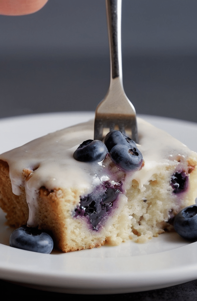 Blueberry Buttermilk Breakfast Cake