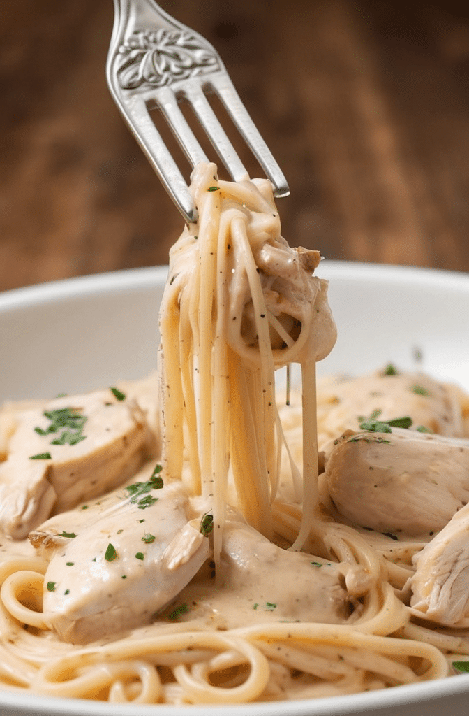 Creamy Chicken Spaghetti Recipe