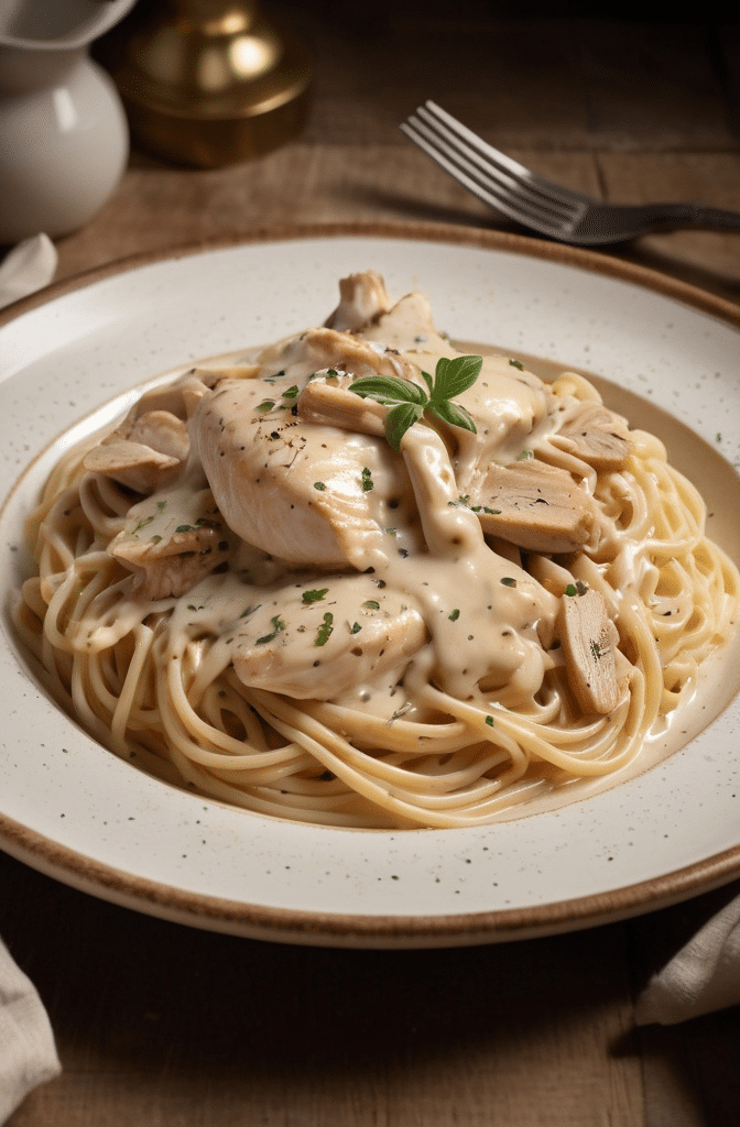 Creamy Chicken Spaghetti Recipe