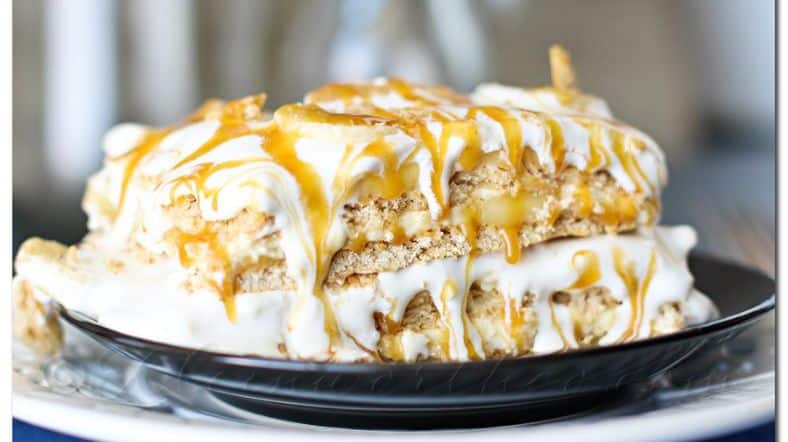 Caramel Apple Icebox Cake