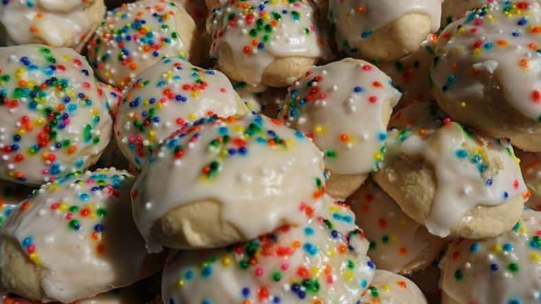 Christmas Cake Batter Fudge