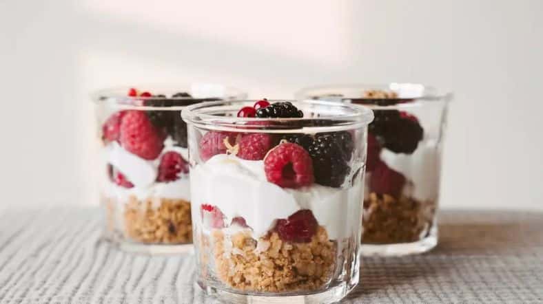 High Protein Cheesecake Jars