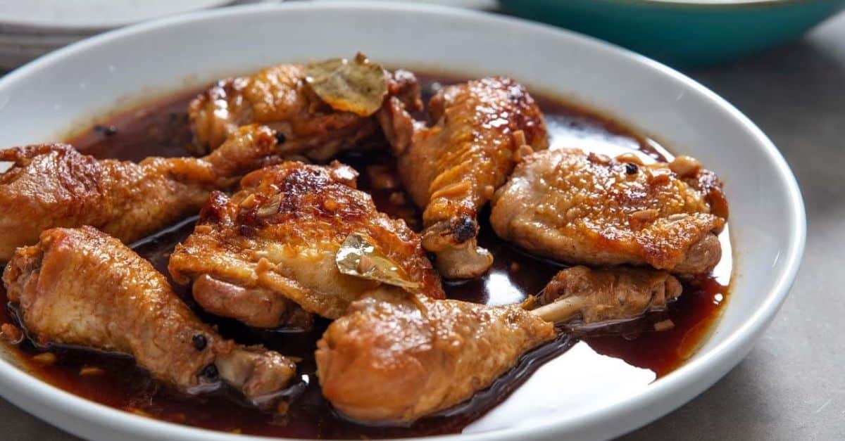Simple Filipino Chicken Adobo