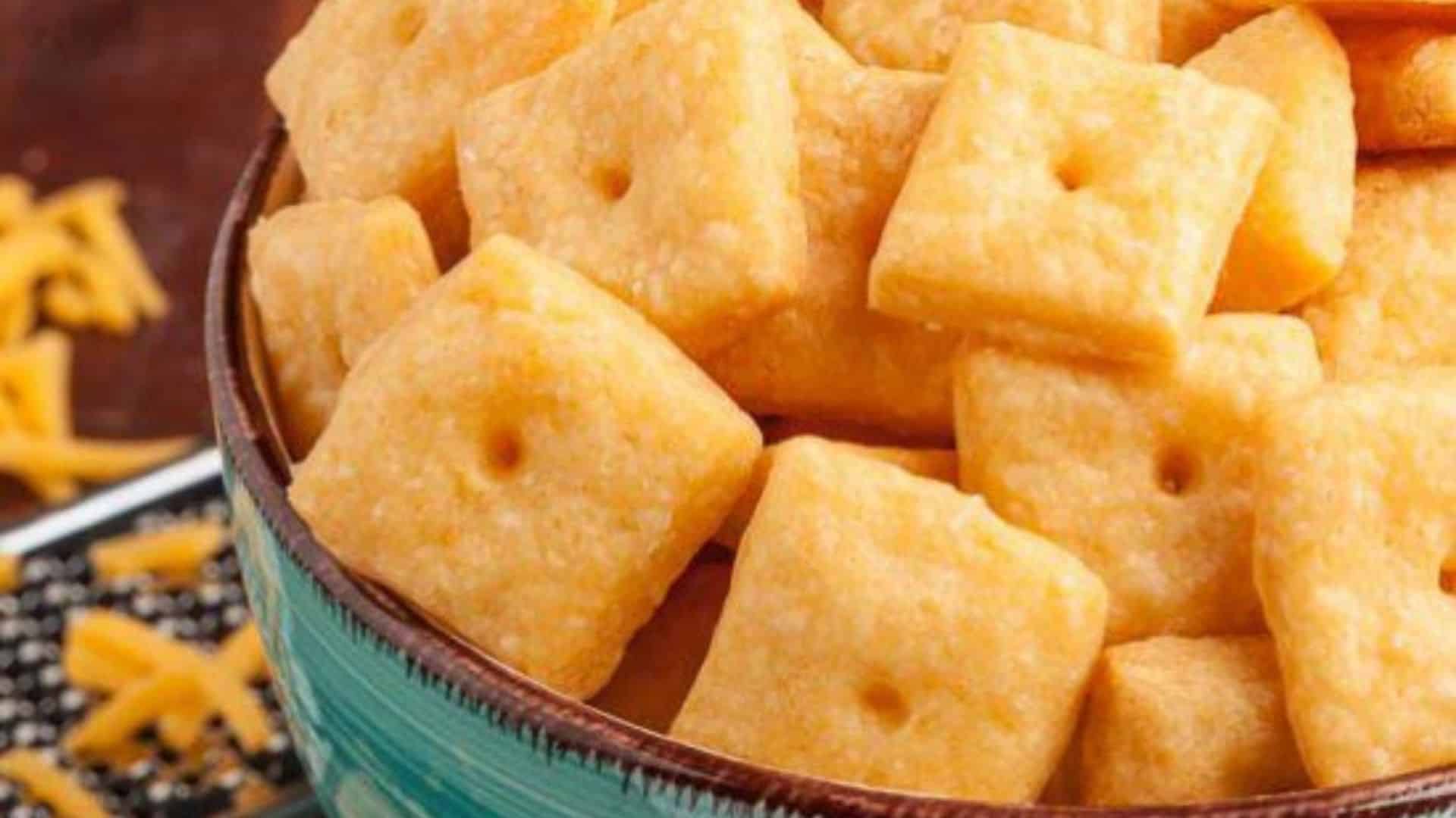 Smoky Cheez-It Crackers
