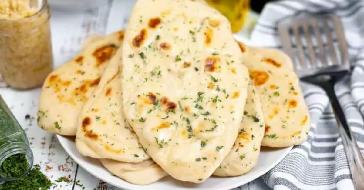Soft Garlic Naan