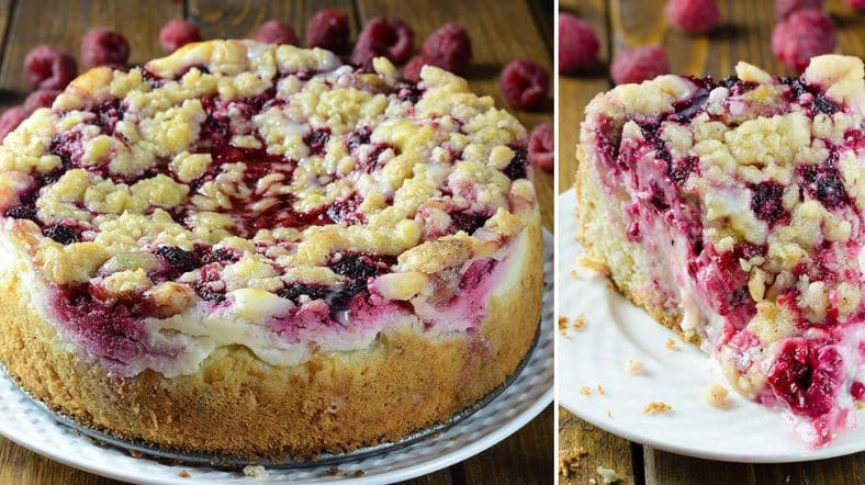 Strawberry Cream Cheese Coffee Cake Recipe