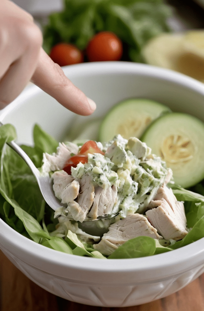Savory Green Goddess Chicken Salad Recipe