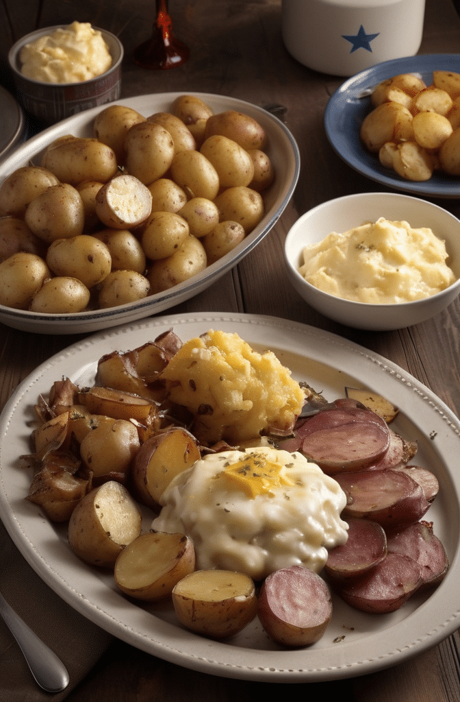 Cowboy Butter Smashed Potatoes Recipe