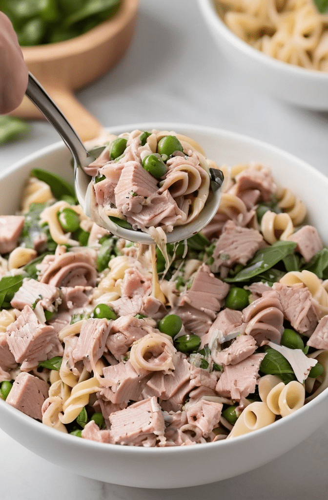 High-Protein Easy Tuna Pasta Salad Recipe