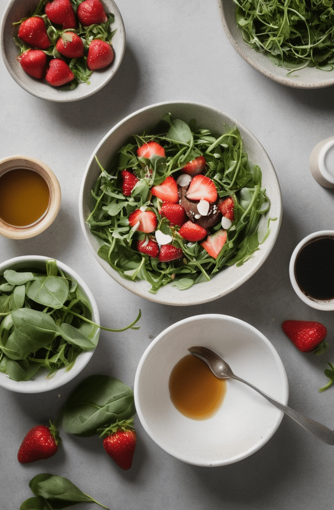 Arugula Strawberry Salad Recipe