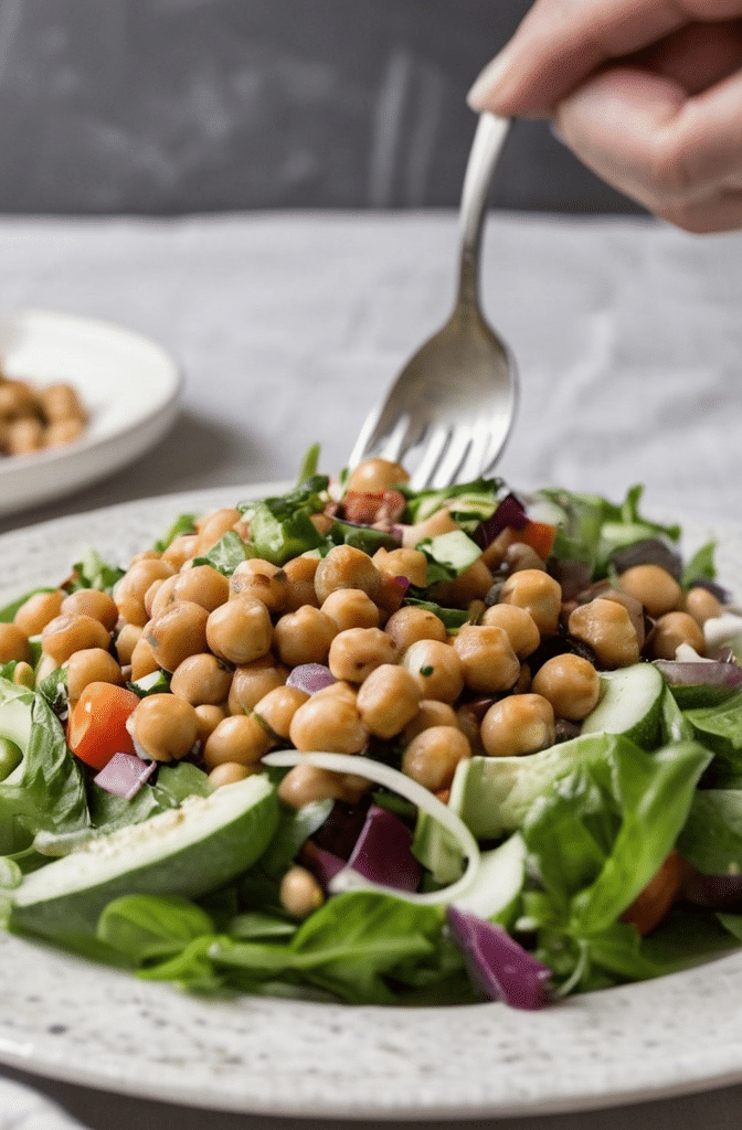 Refreshing Mediterranean Chickpea Salad