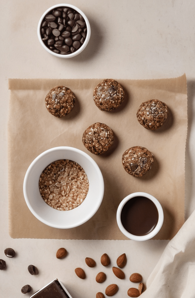 Chocolate Coffee Protein Energy Bites