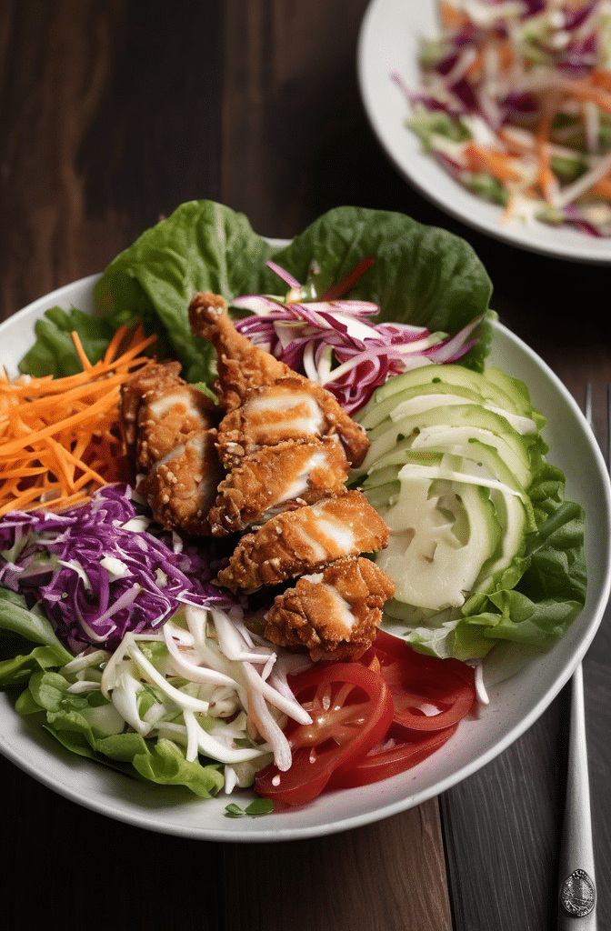 Crispy Asian Chicken Salad Recipe