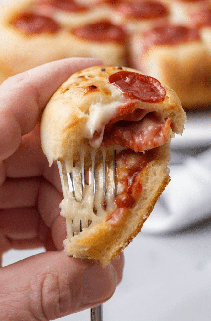 Garlic Parmesan Pizza Rolls