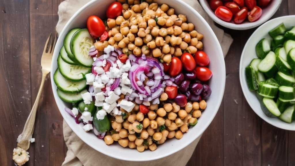 Refreshing Mediterranean Chickpea Salad