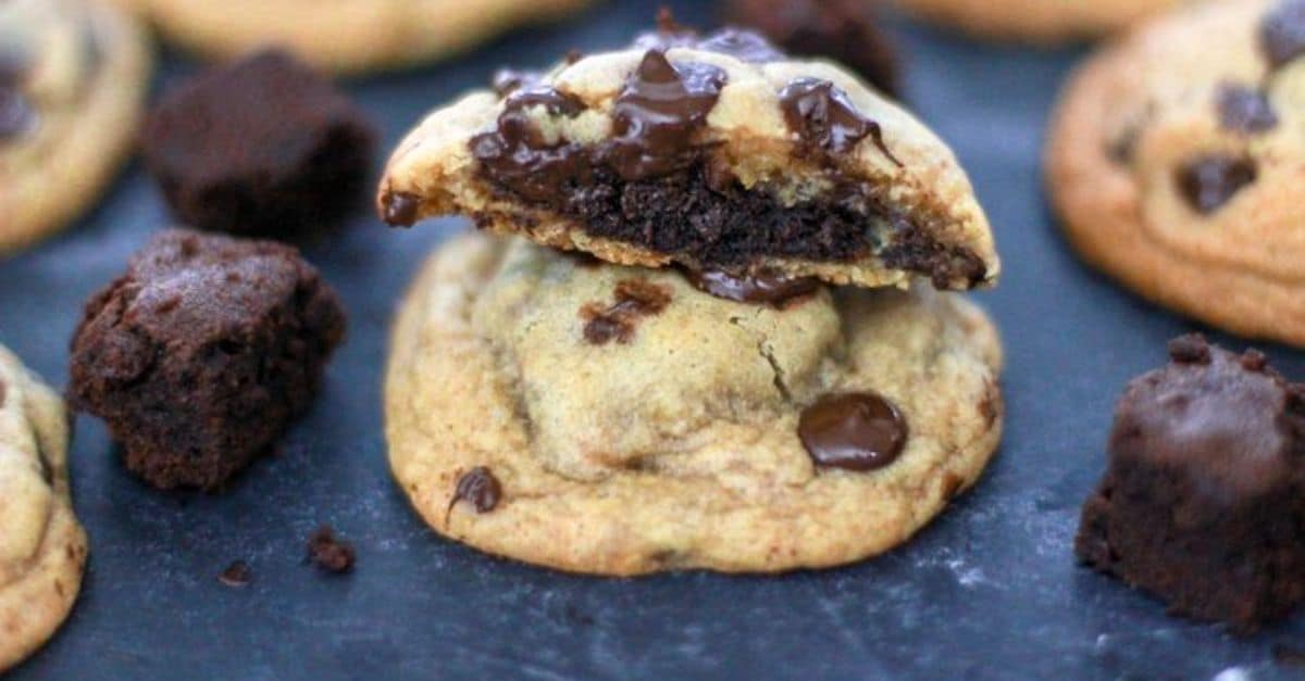 Brown Butter Brookies Cookies