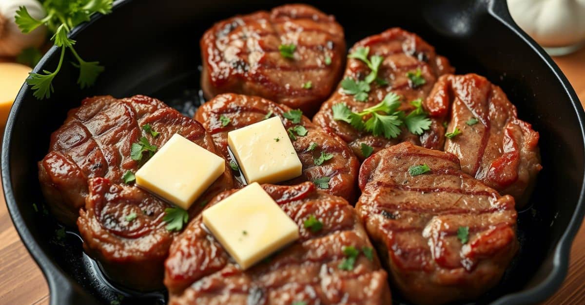 Buttery Steak Bites Recipe