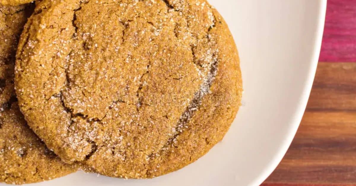 Chewy Ginger Molasses Cookies