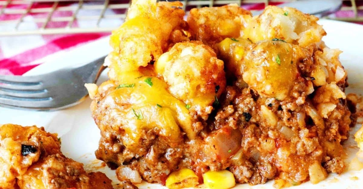 Cowboy Casserole Tater Tots