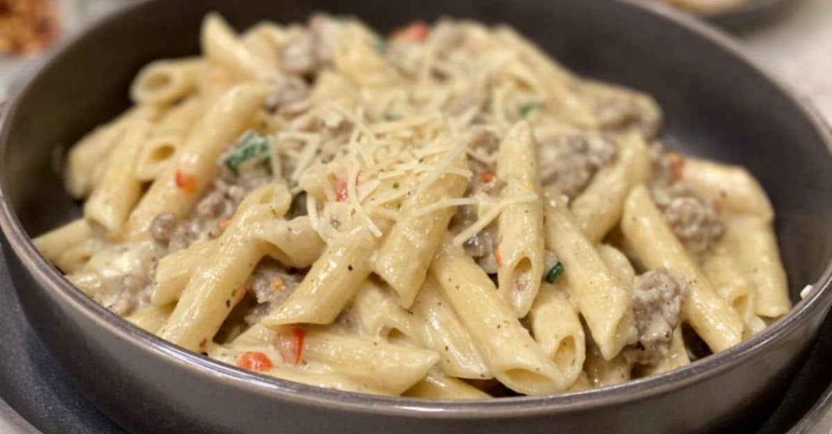 Creamy Italian Sausage Pasta Recipe