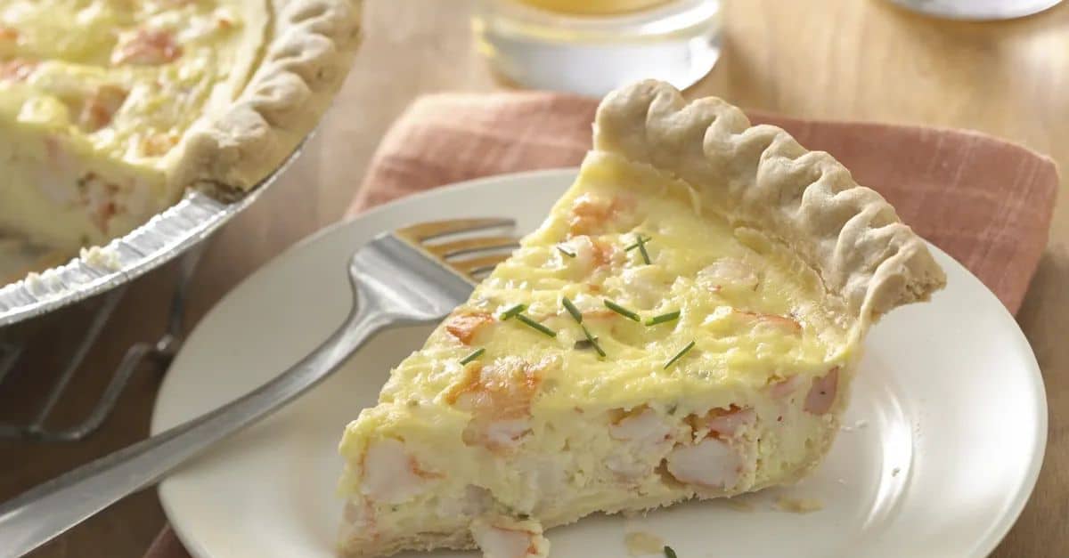 Florida Shrimp Pie Flaky Crust