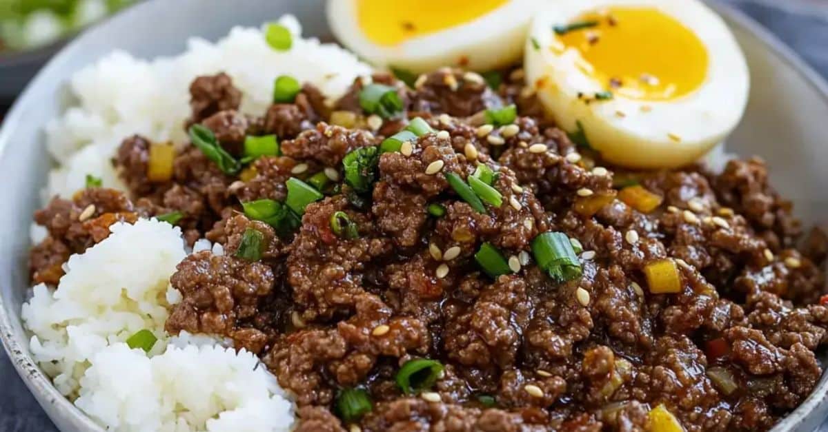 Korean Beef Bowl Recipe