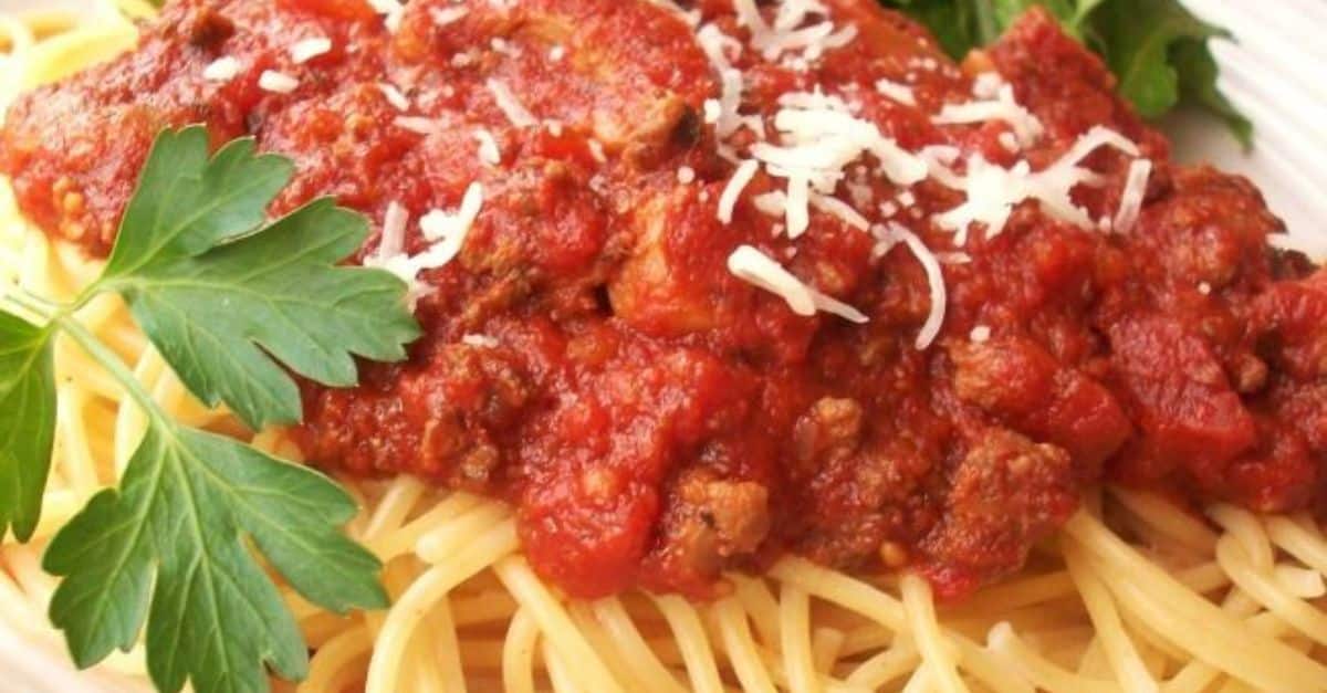 Rich Italian Meat Sauce