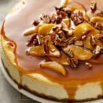 Caramel Apple Blondie Cheesecake